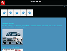 Tablet Screenshot of citroenax.net